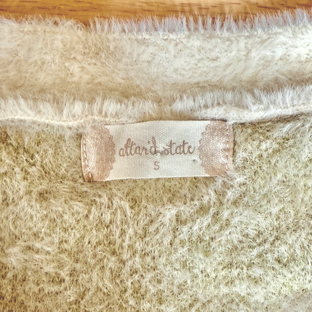Altar’d State, size S, cropped flower cardigan/ button down sweater. - Picture 4 of 4